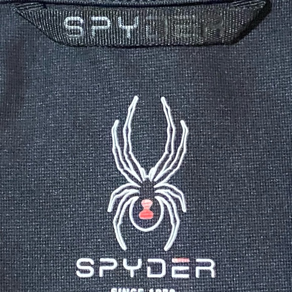 Men’s Spyder Paramount Zip T-Neck XL Black Ebony - Picture 7 of 8